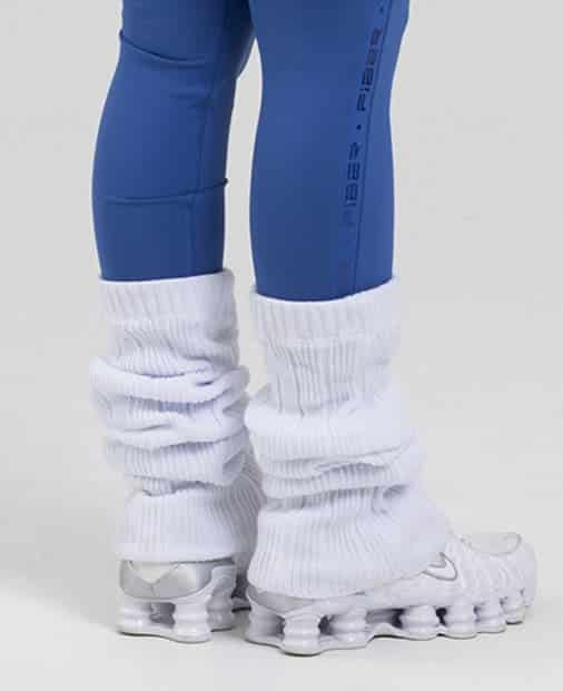 Medias calentadoras blanco outdoor FIBER - miniatura 2