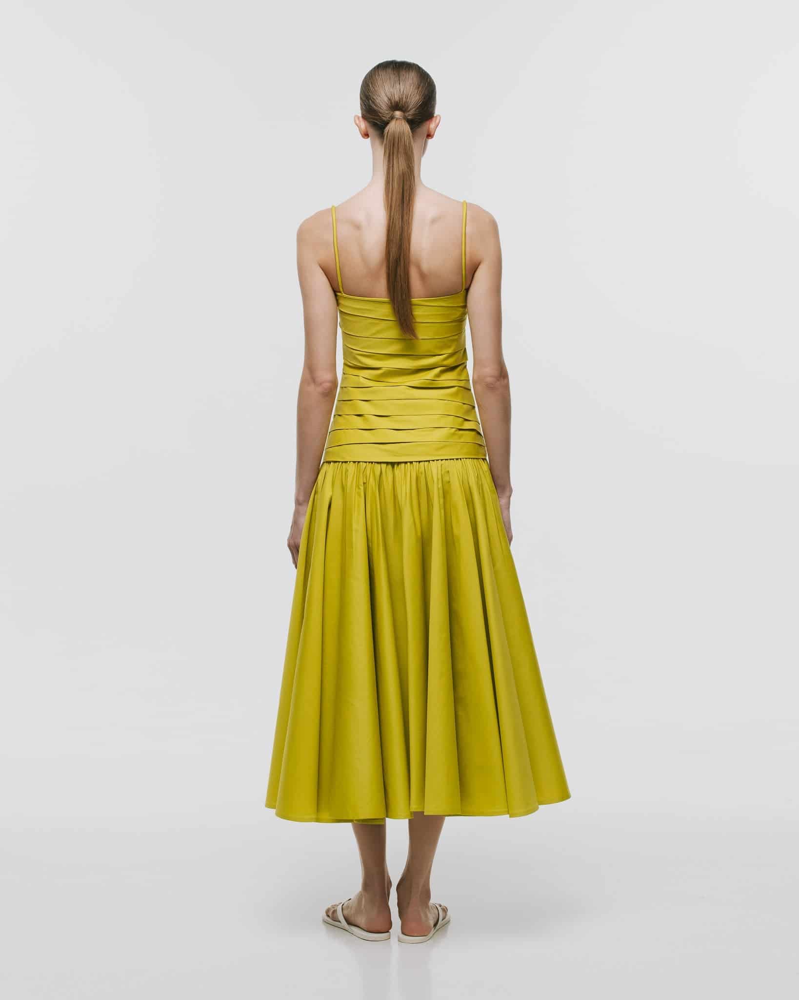 'TRAZOS' MIDI DRESS - miniatura 3