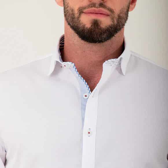 CAMISA ML 100% ALGODON HOMBRE - miniatura 2