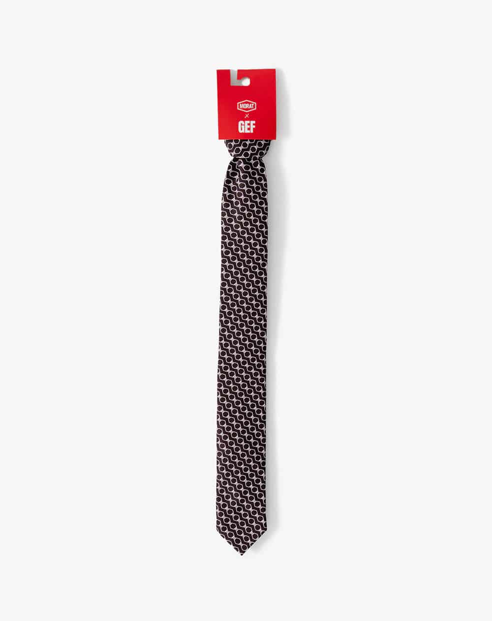 Corbata estampada unisex GEF | MORAT - miniatura 4