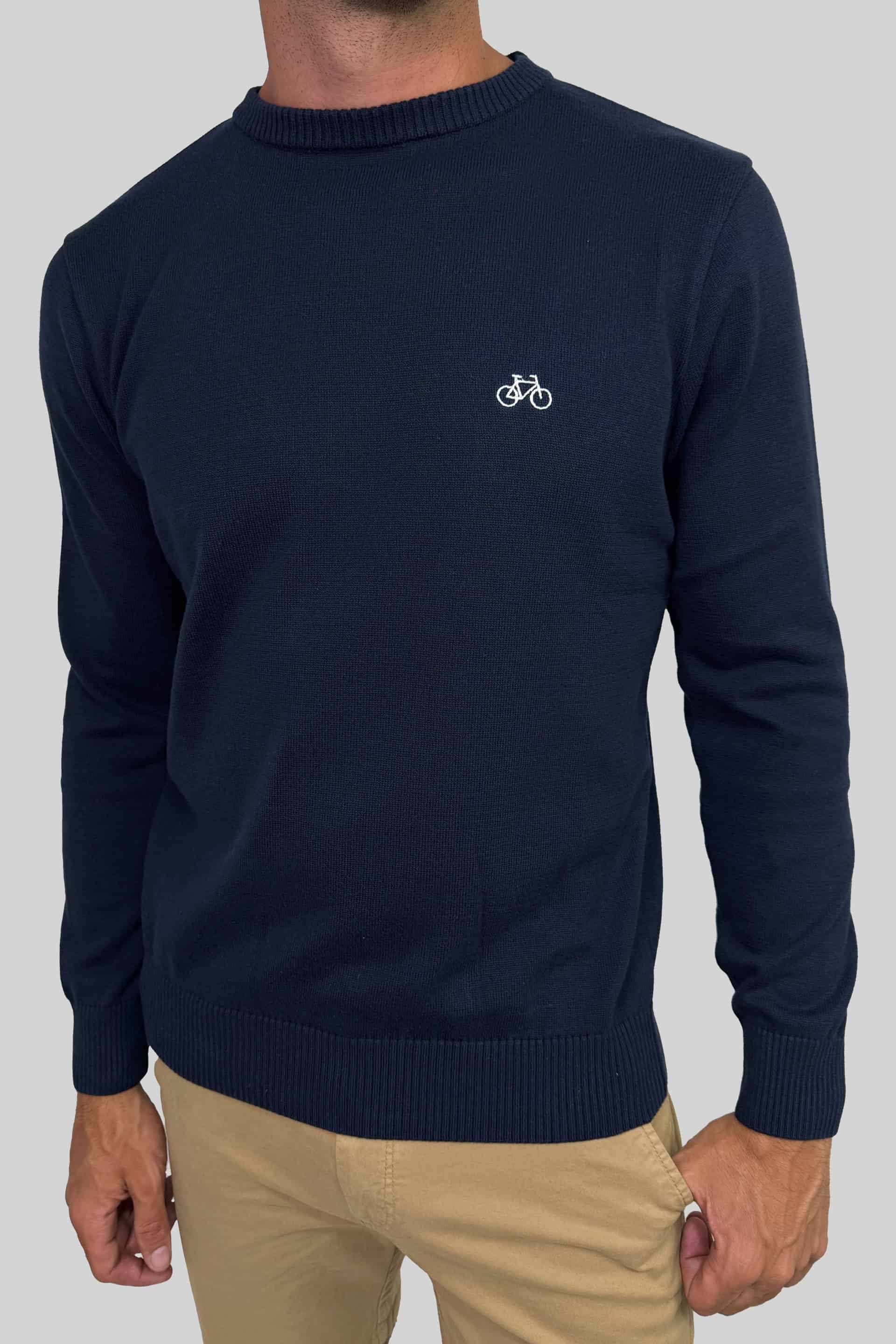 SACO CUELLO REDONDO NAVY - miniatura 1