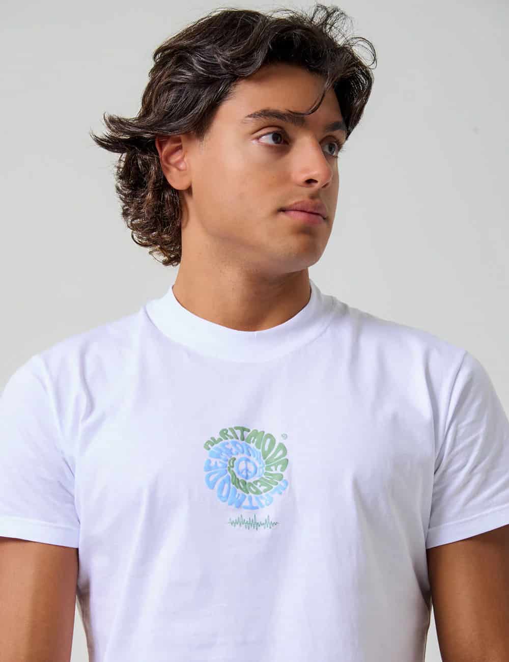 Camiseta Regular Fit Eco blanco Hombre - miniatura 10