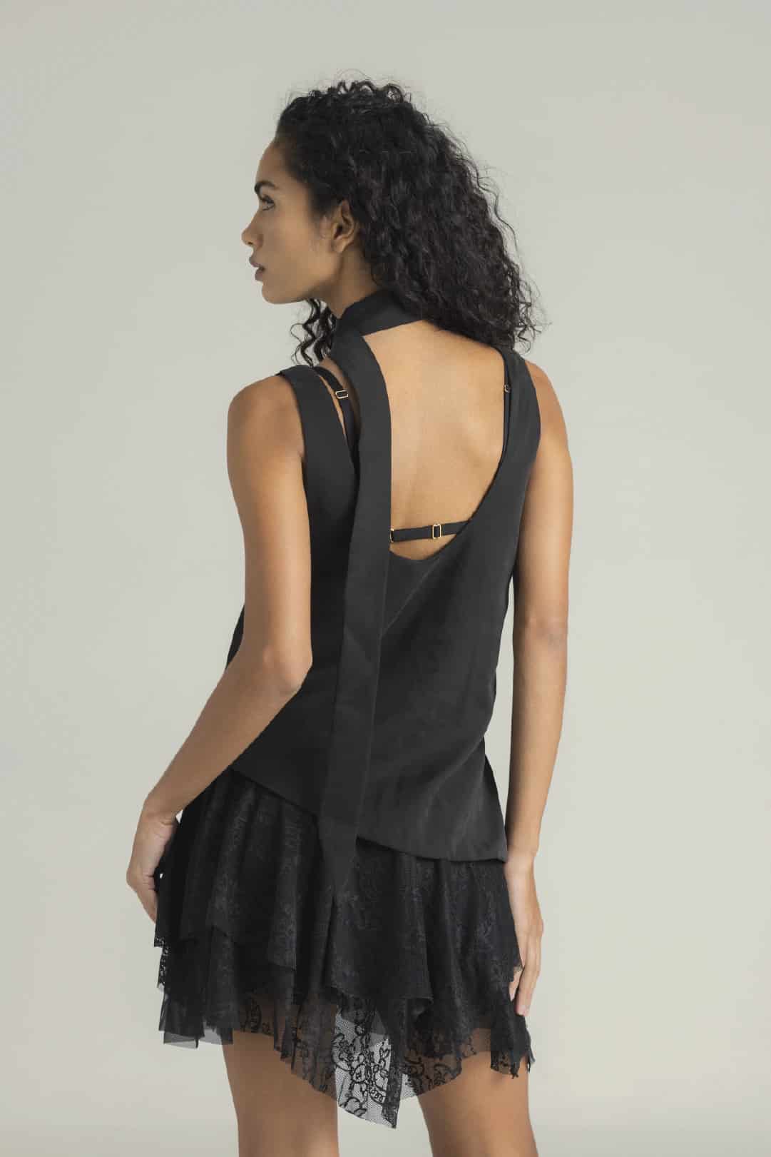 BLUSA AITONA NEGRO - miniatura 5