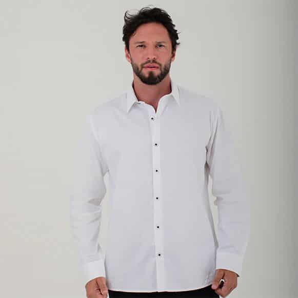 CAMISA ML 100% ALGODON HOMBRE - miniatura 1
