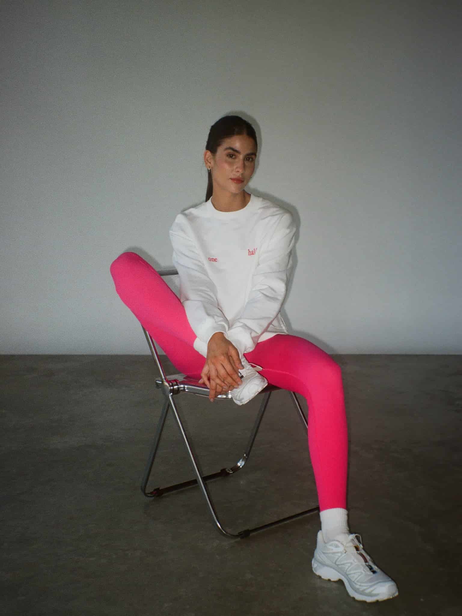 BLAZE SEAMLESS LEGGINGS - FUCSIA - miniatura 12