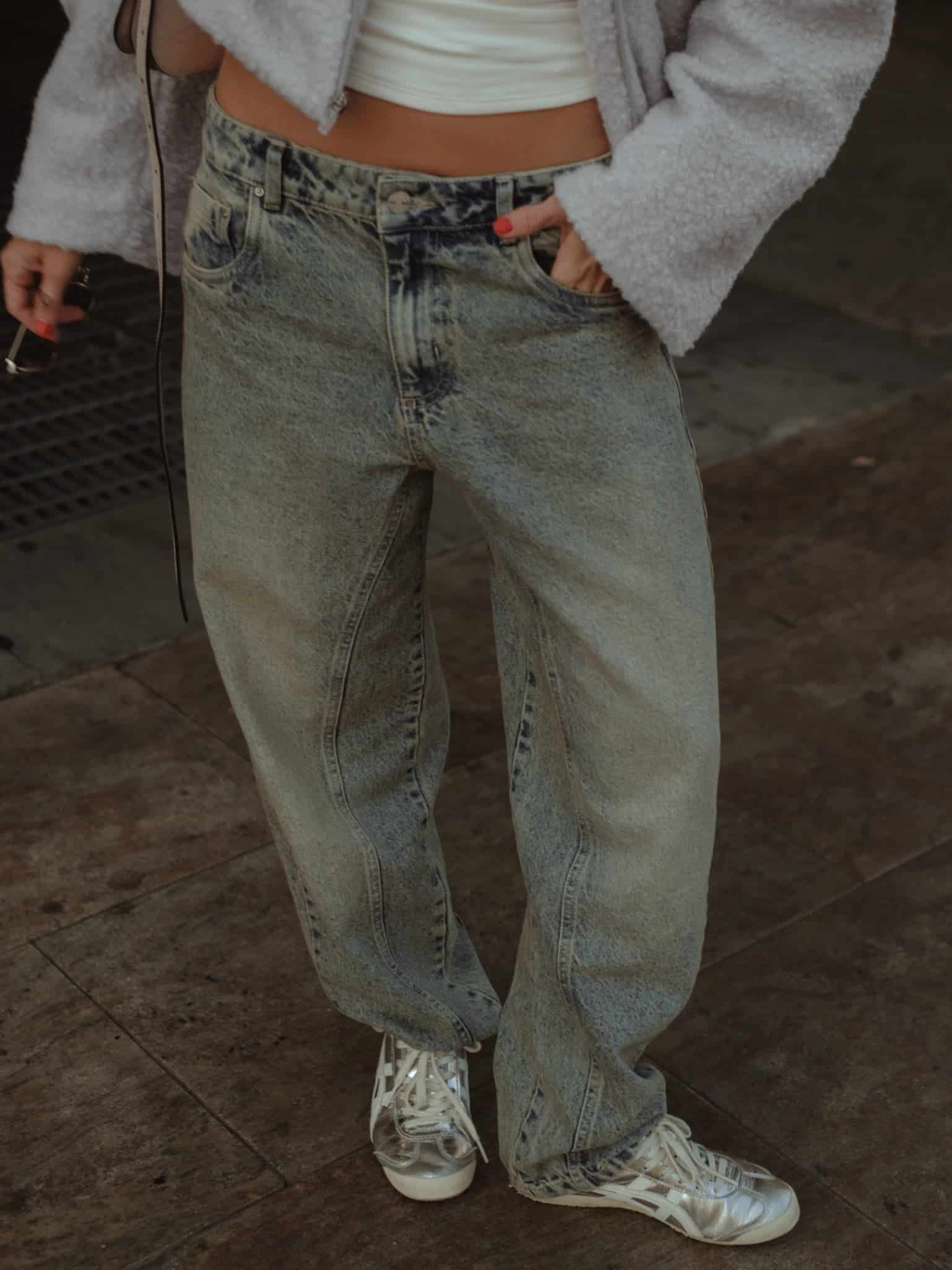 LONG BARREL JEAN - SUNBLEACHED - miniatura 12