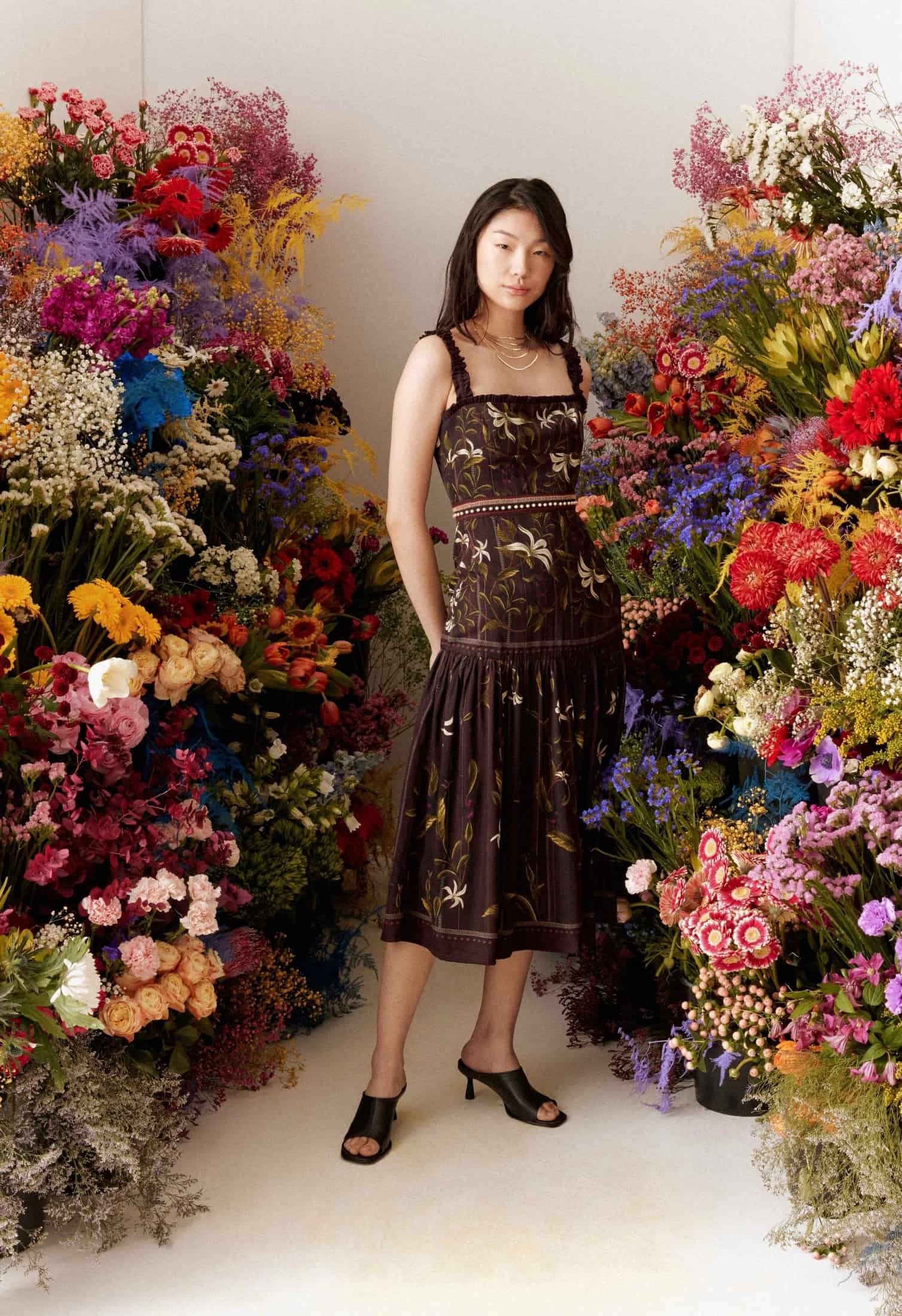 Níspero Café Midi Dress - miniatura 2
