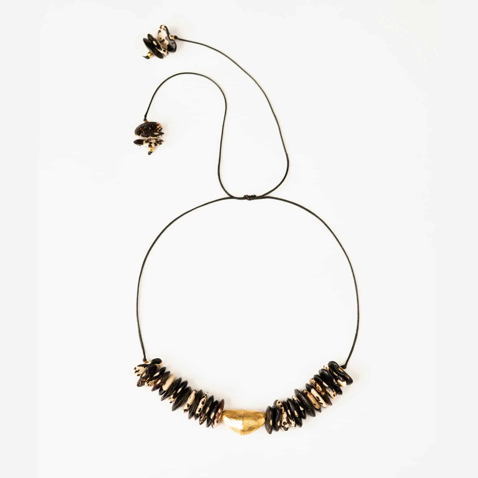 Collar Fruto Fríjol Dálmata - miniatura 2