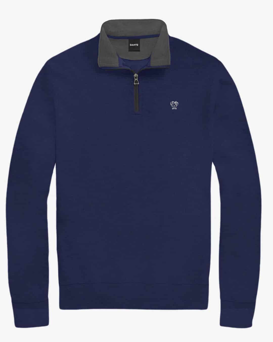 Halfzip Viana Antimanchas Azul Navy - miniatura 4