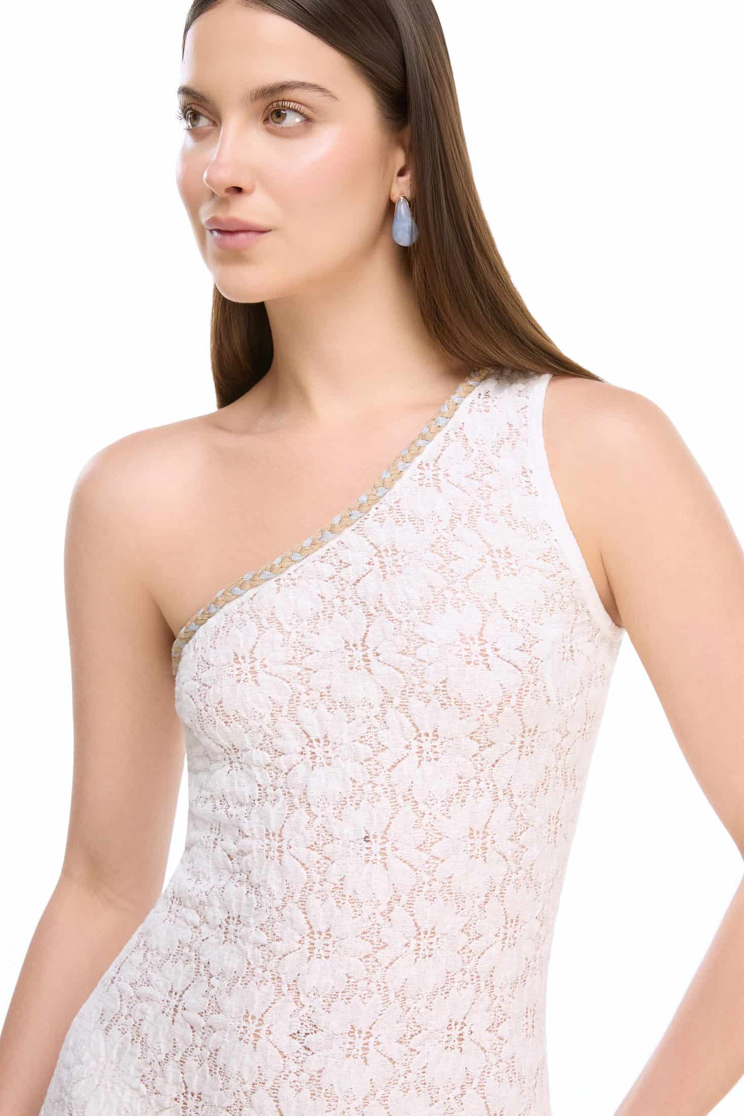 KOA MAXI DRESS WHITE - miniatura 2