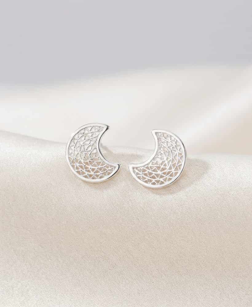 Topo Luna en Plata ley 950 Filigrana - miniatura 2