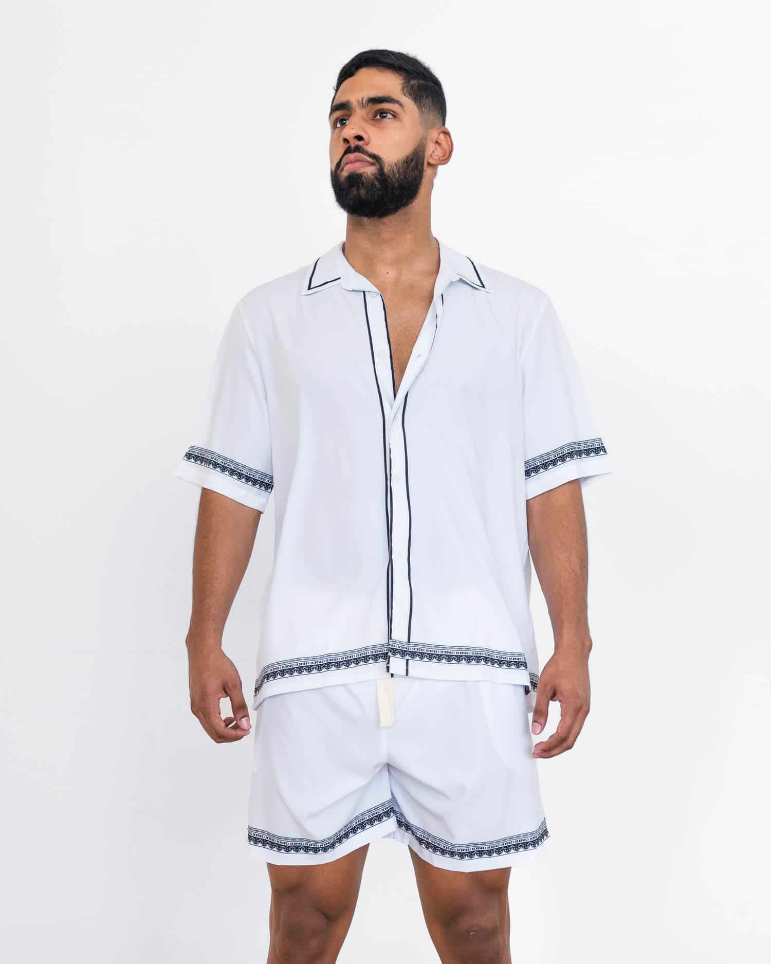 Camisa Seda Borneo - miniatura 1