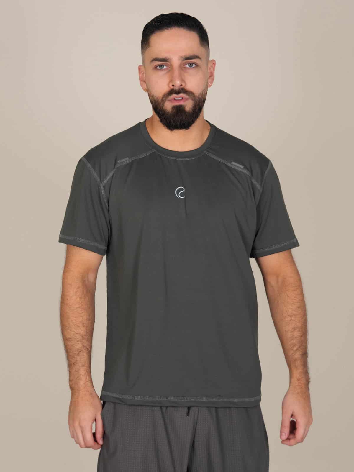 CAMISETA HOMBRE SAHARA IBIZA BRUN - miniatura 1