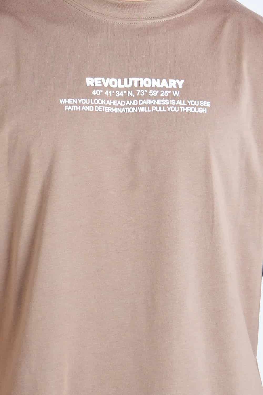 CAMISETA OVERSIZE CAQUI [DROP 0:0] - miniatura 3