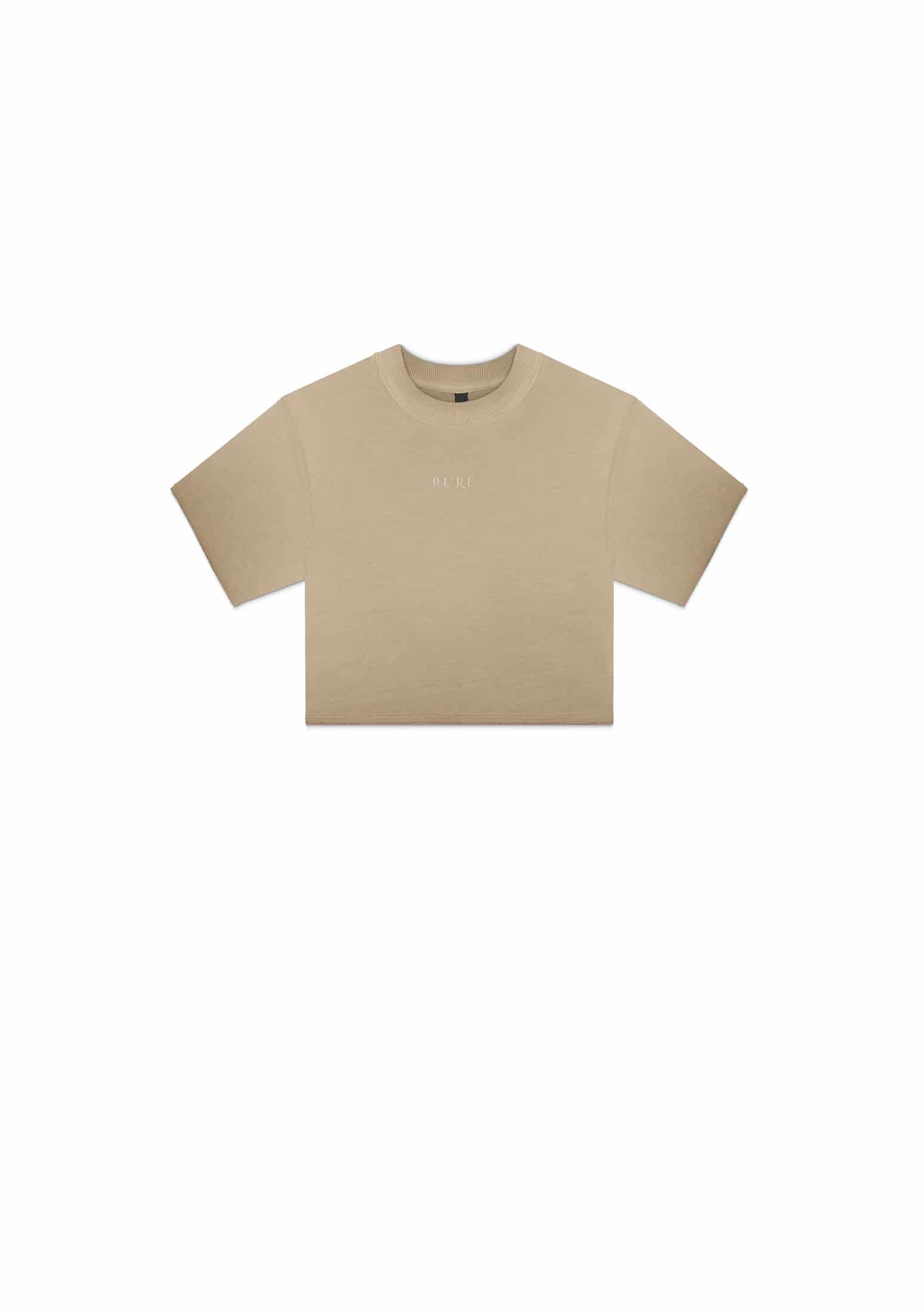 Rustic cream croptop - miniatura 1