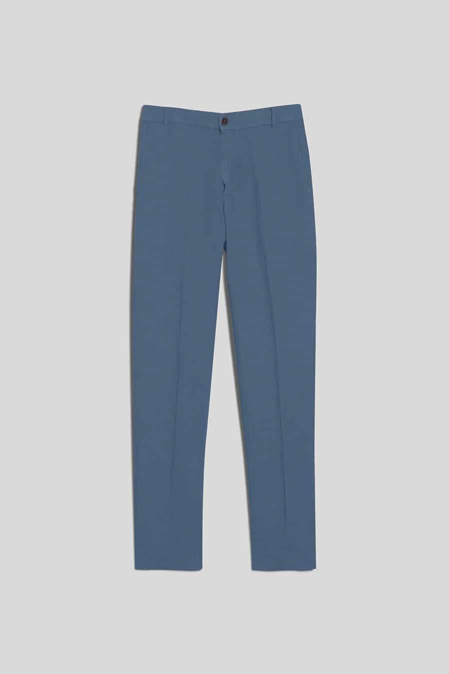 Men's linen pants blue horizon - miniatura 4
