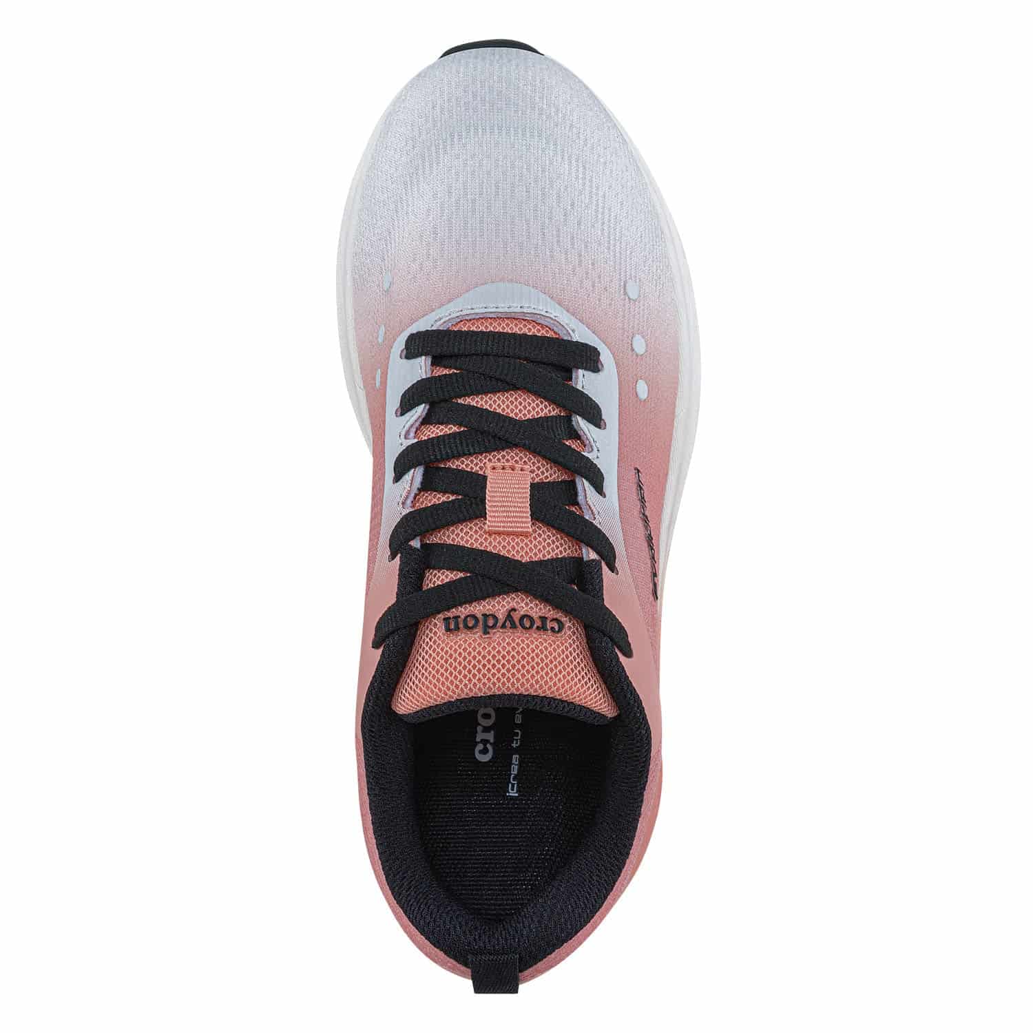 Tenis Running Wibo Blanco-Coral Croydon Para Mujer - miniatura 4