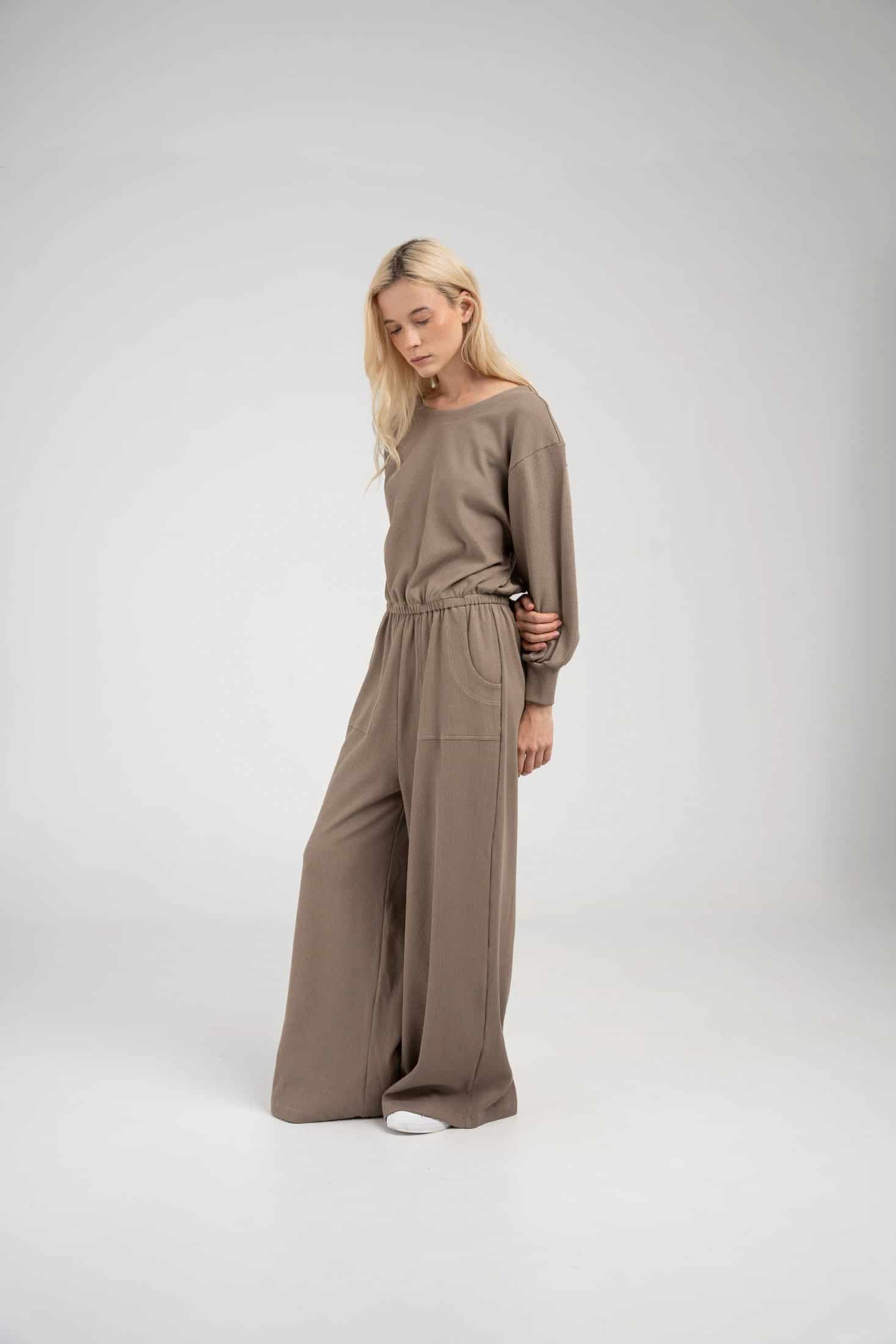 Organic Waffle Jumpsuit - miniatura 8