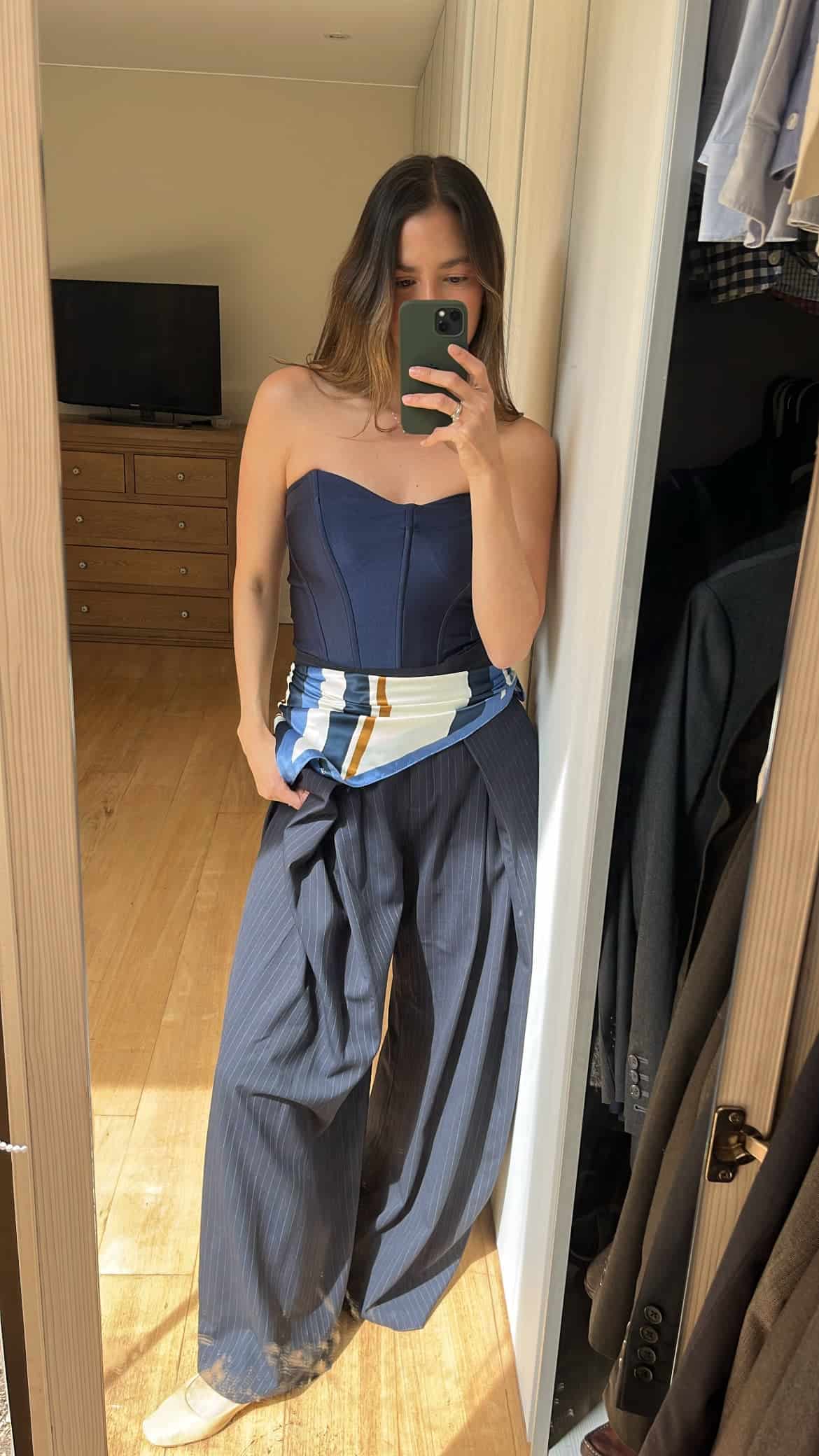 Corset Montserrat Marino - miniatura 4