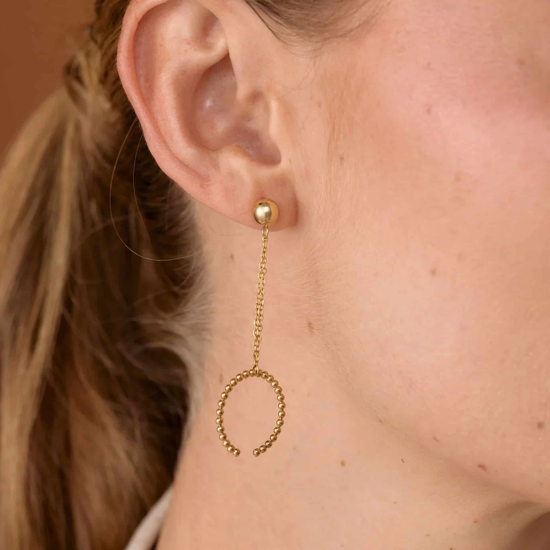 Aretes Little Round - miniatura 3