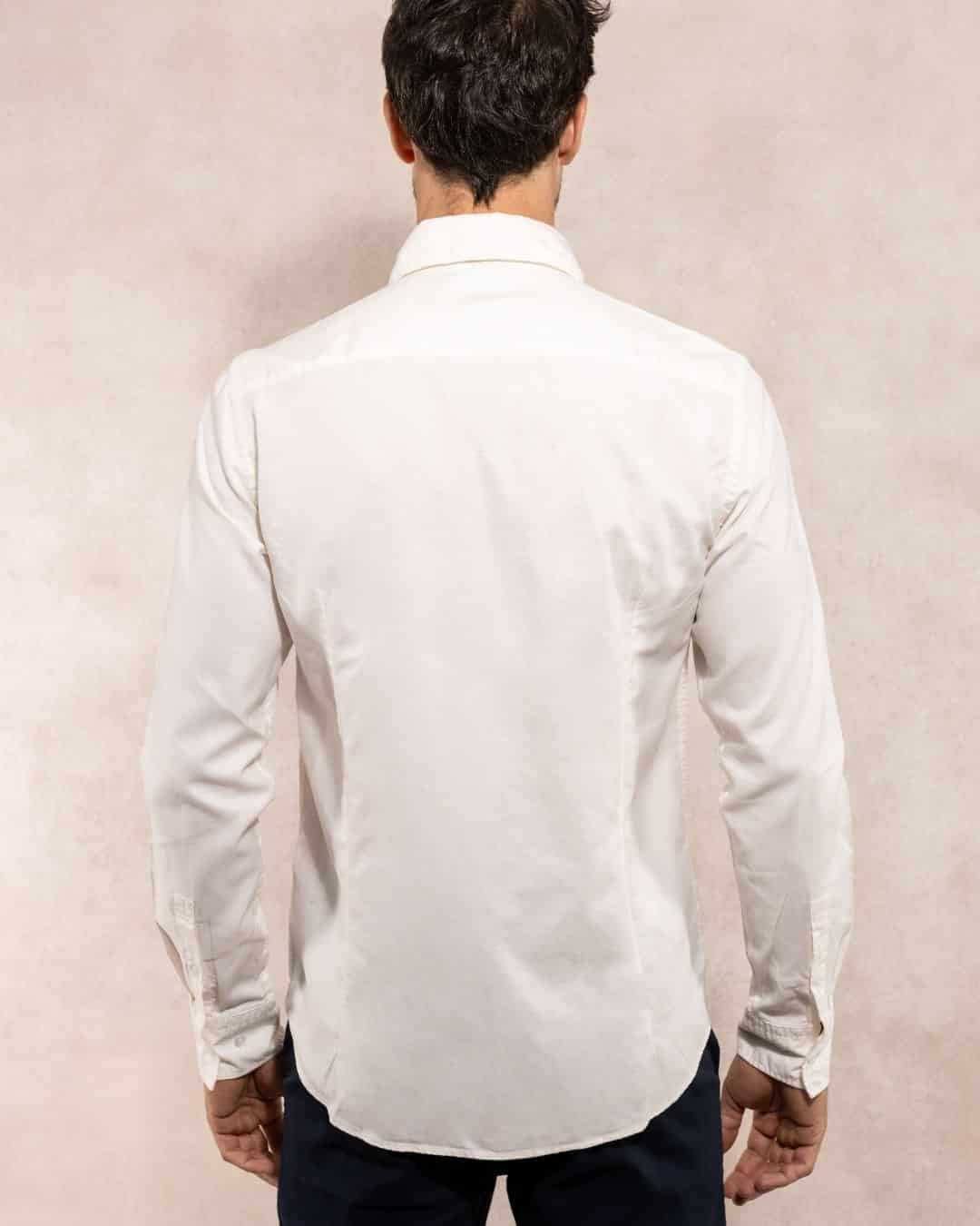 Camisa Antimanchas Oxford Ivory - Talla Regular - miniatura 3