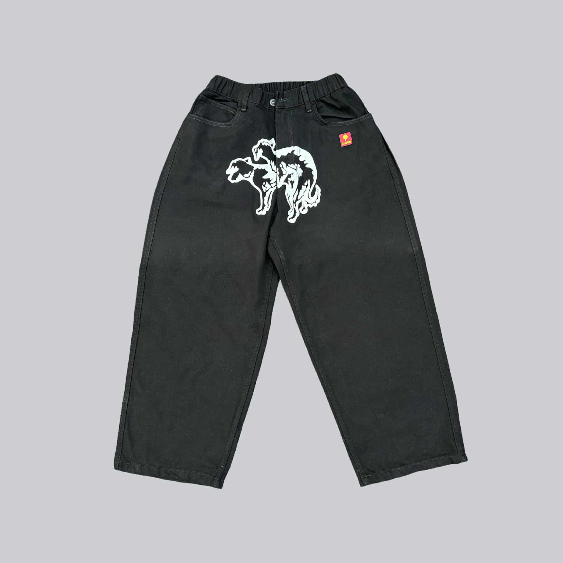 Pantalón cariñito negro - miniatura 1
