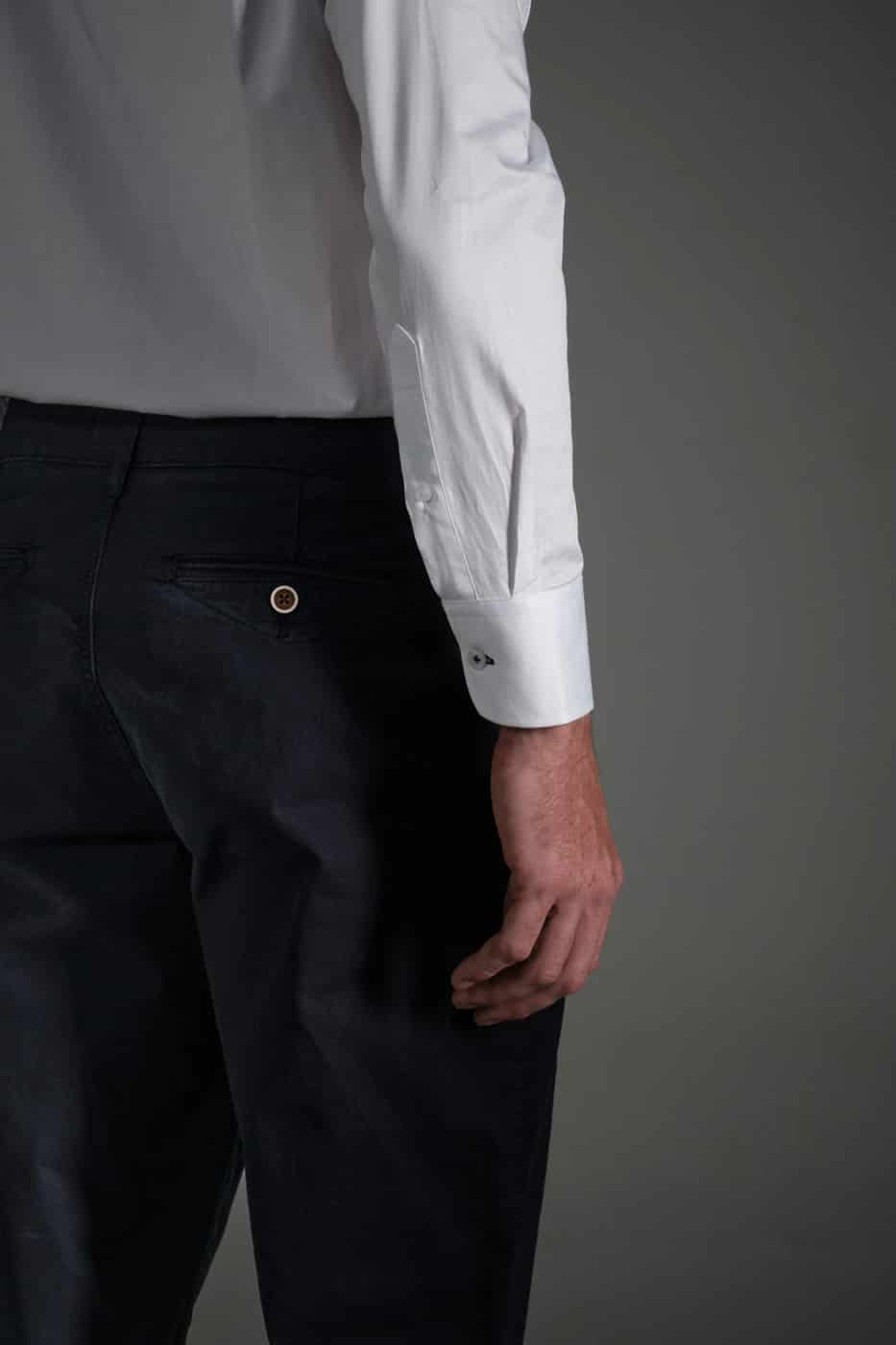 Camisa Classic Algodón Blanco - miniatura 4