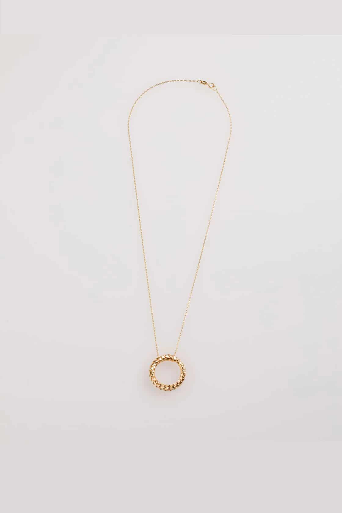 ARAUCARIA CIRCLE NECKLACE - miniatura 1