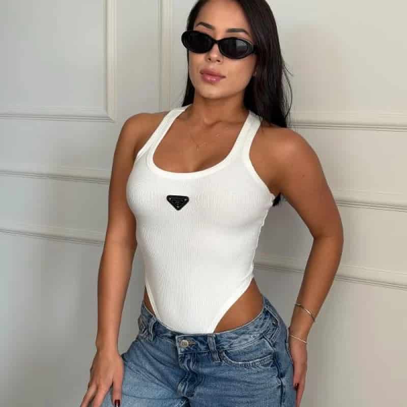 BODY PRADA BLANCO - miniatura 3
