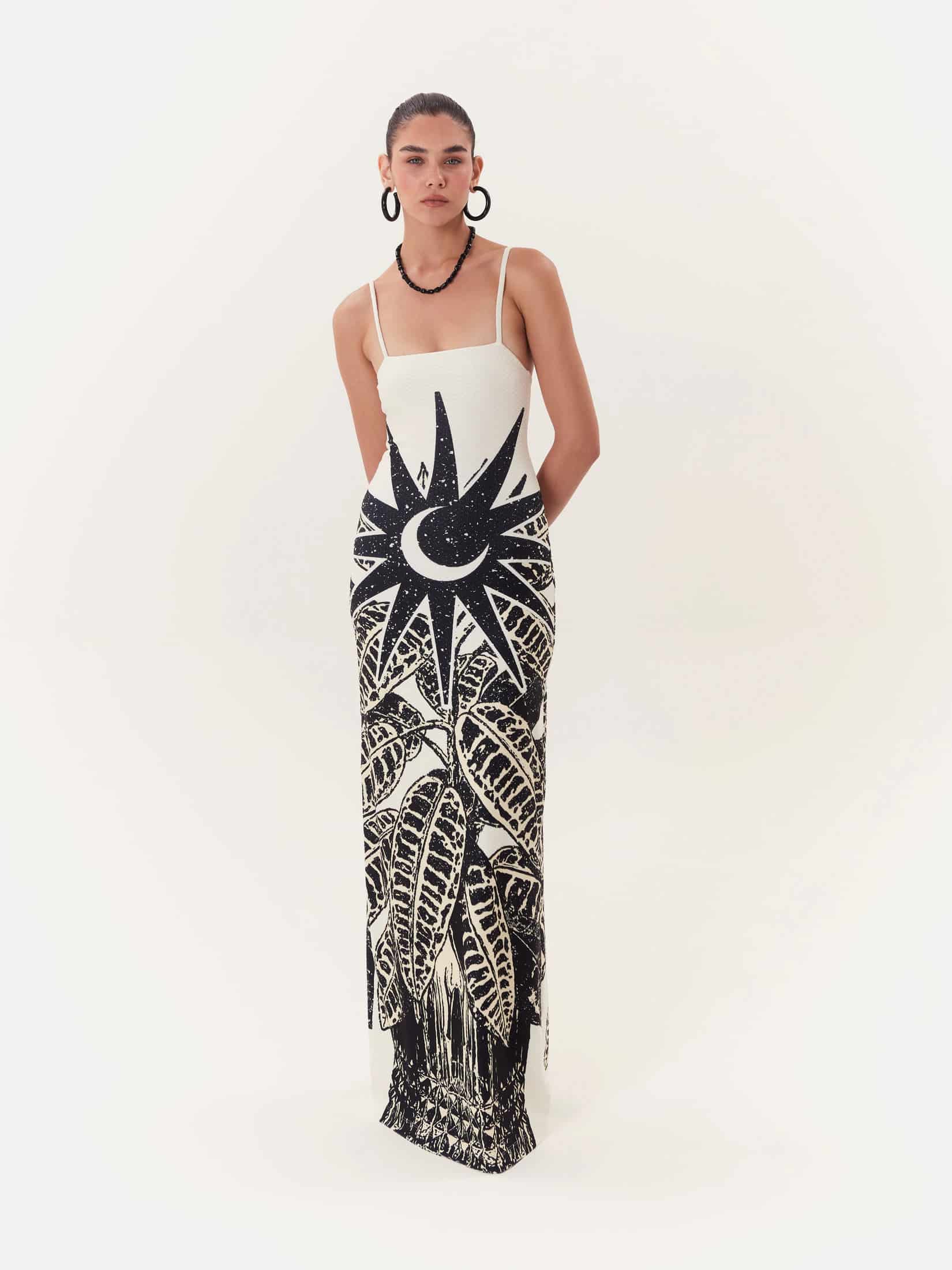Maxi Dress Solar - Negro - miniatura 2