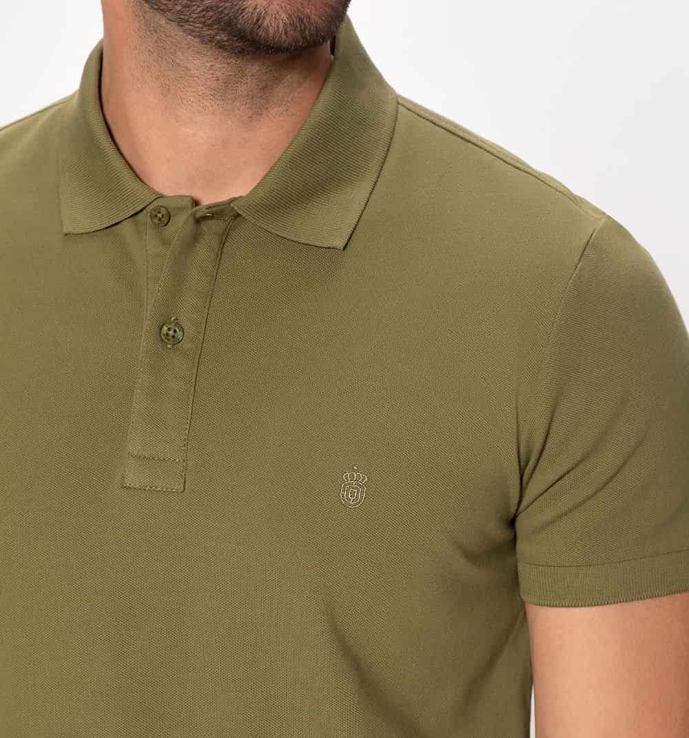 Polo básica slim fit - miniatura 40