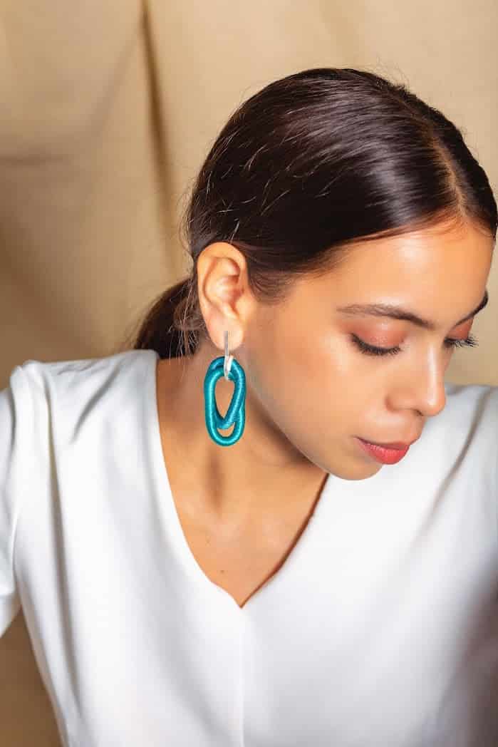 Duo Earrings - Woven - miniatura 4