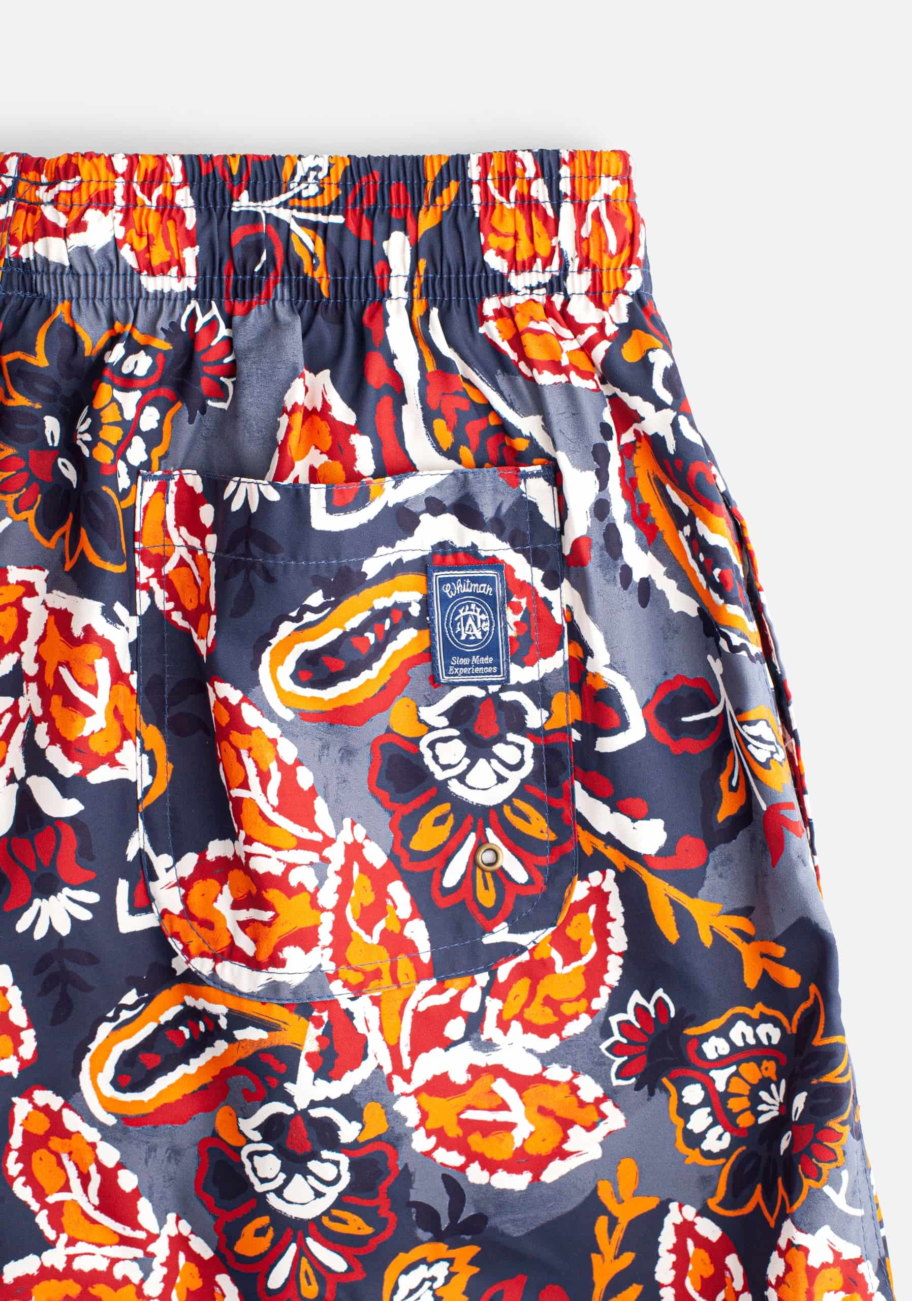 Pantaloneta H New Gorka Estampada Azul Osc. - miniatura 3