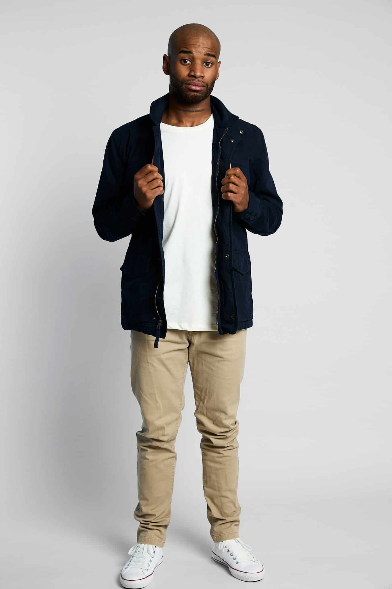 Chaqueta Cargo Azul Oscuro - miniatura 5