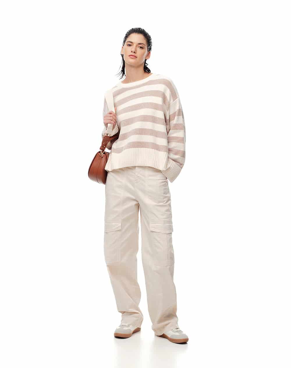 Suéter oversize rayas mujer - miniatura 5