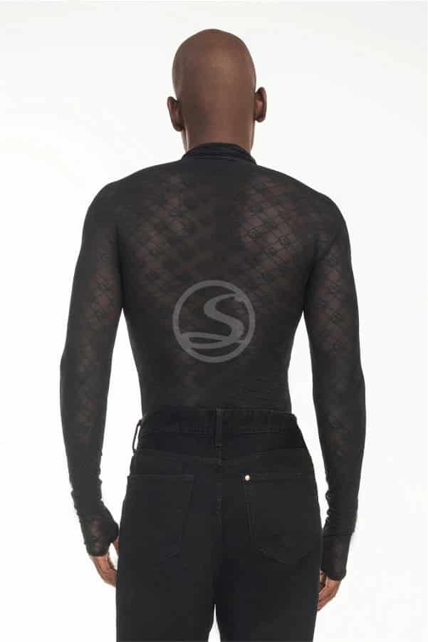 Mesh Surnia Negro Santísimas Men Ref. S-641 - miniatura 2