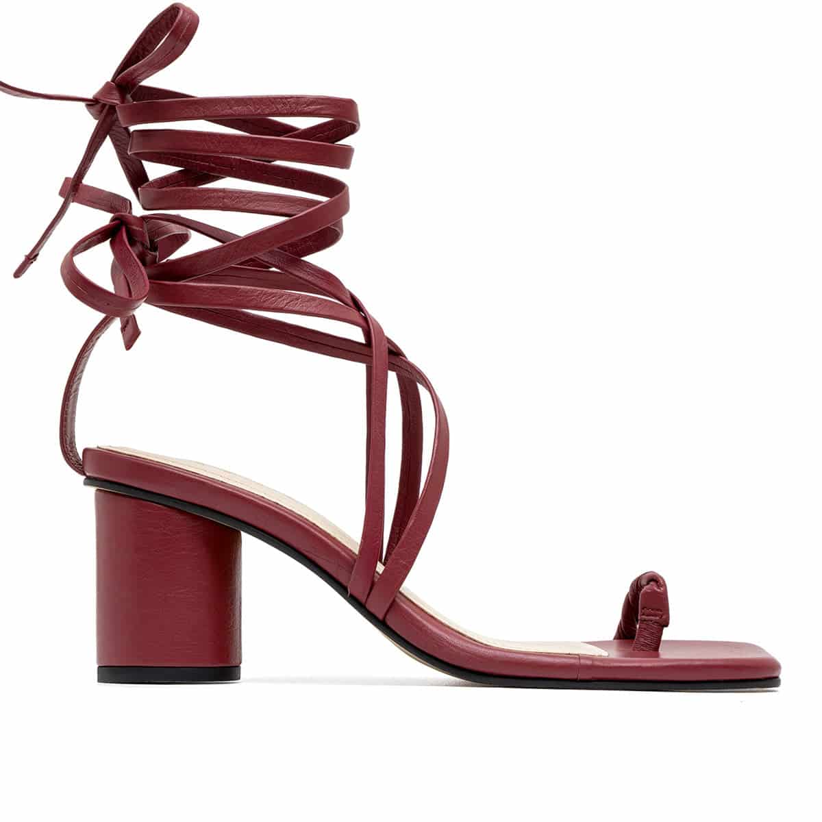 CLARA RED SANDALS - miniatura 1