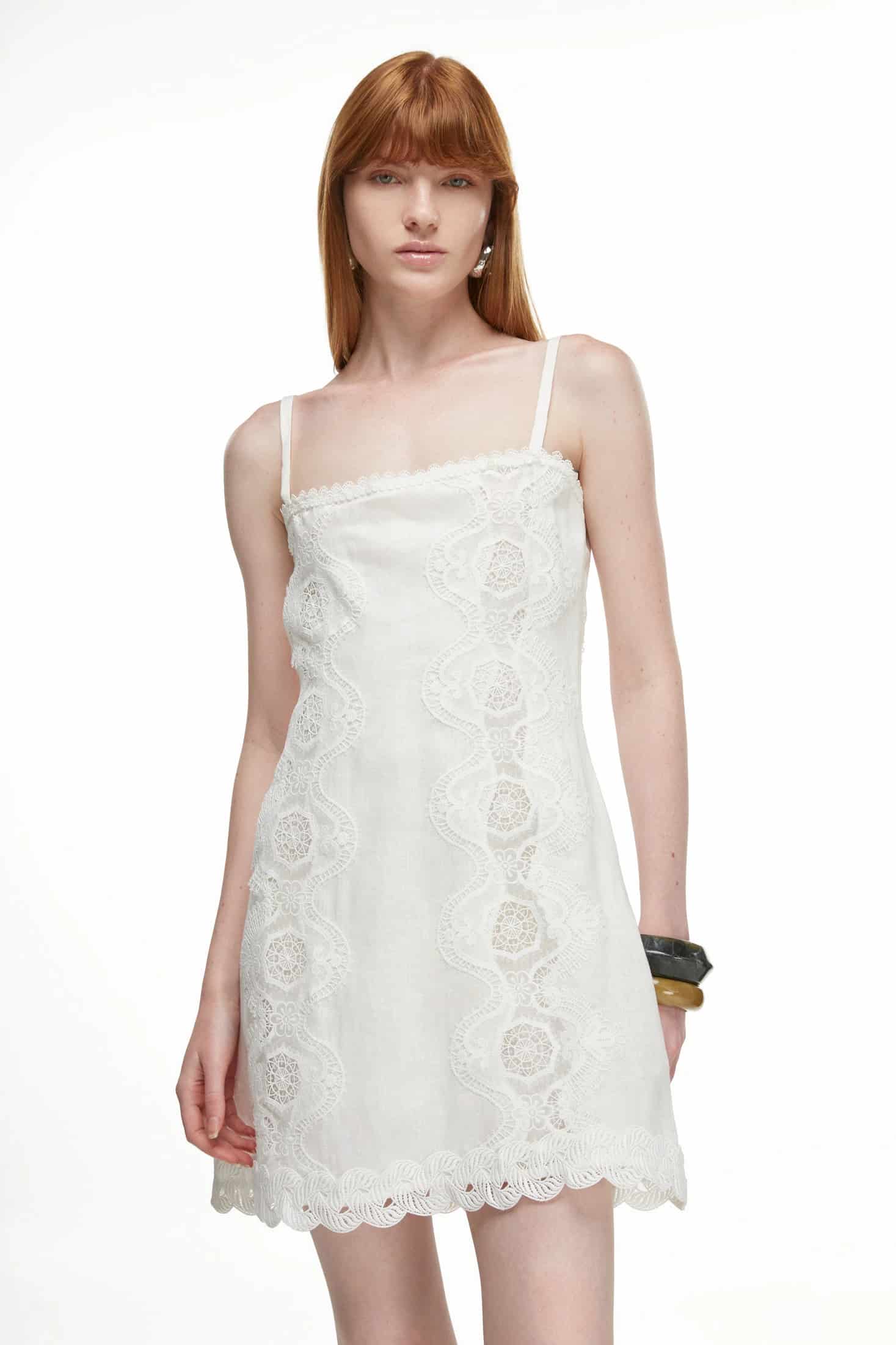 ROCIO MINI DRESS WHITE - miniatura 2