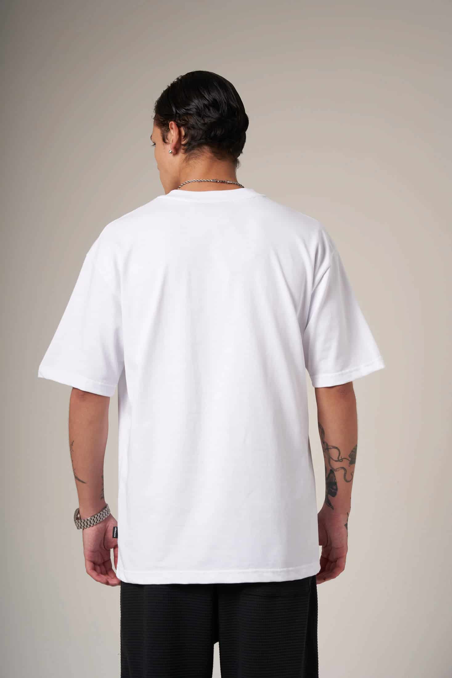 CAMISETA 250 GRAMOS, 100% ALGODÓN BLANCA 14384 - miniatura 3