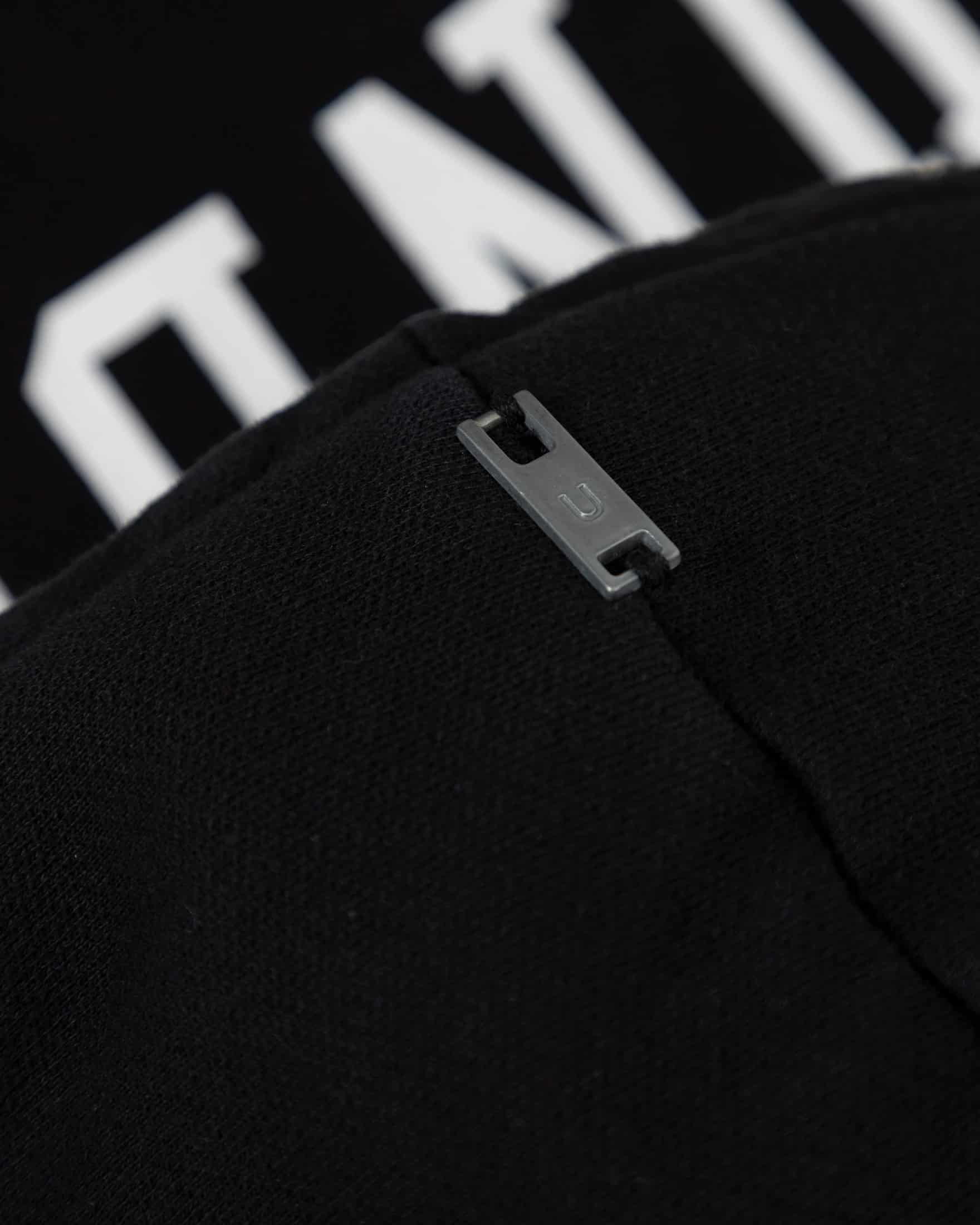 Hoodie Line Varsity UNDRGLD Boxy Fit Black - miniatura 5