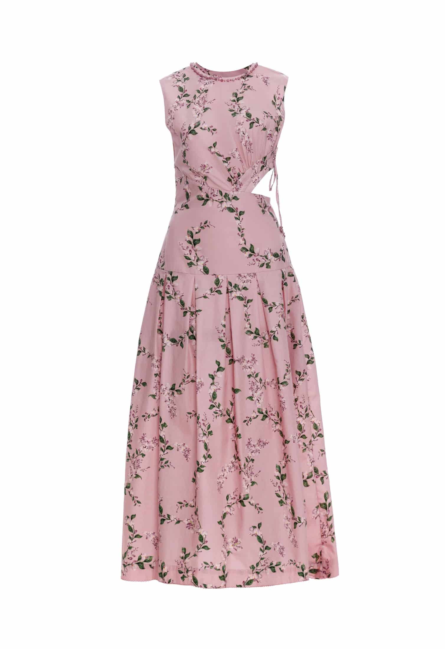 Otoño Wisteria Midi Dress - miniatura 6