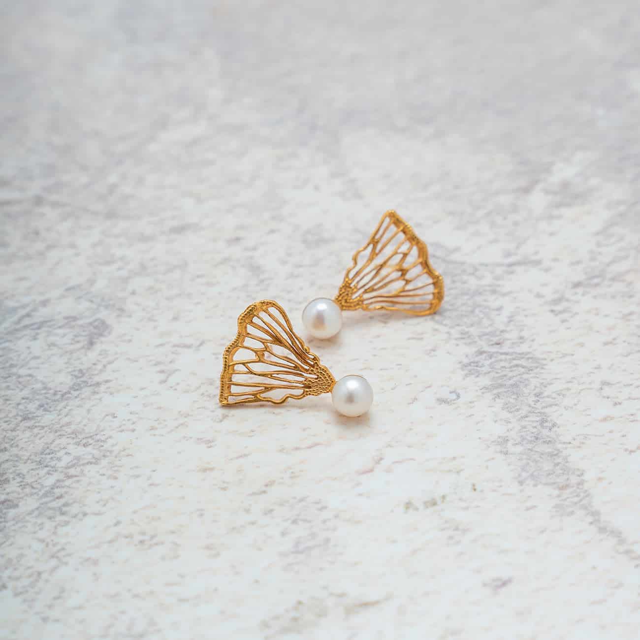 ARETES BUTTERFLY PEQUENOS - miniatura 2