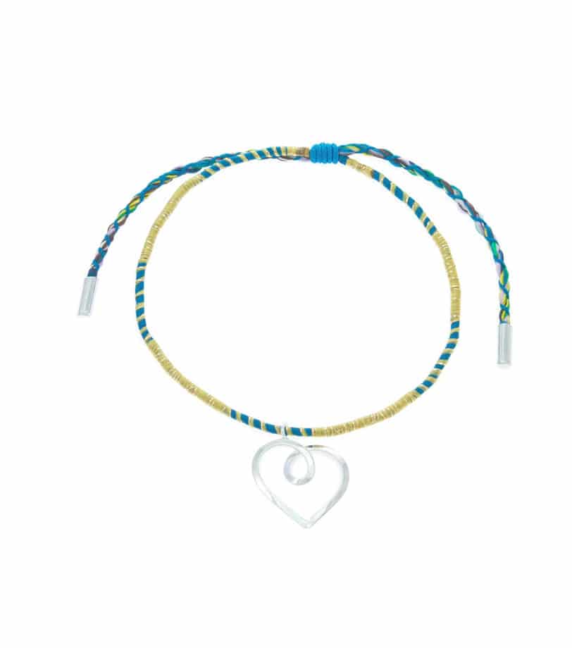 Pulsera Corazón en Plata 925 - miniatura 3