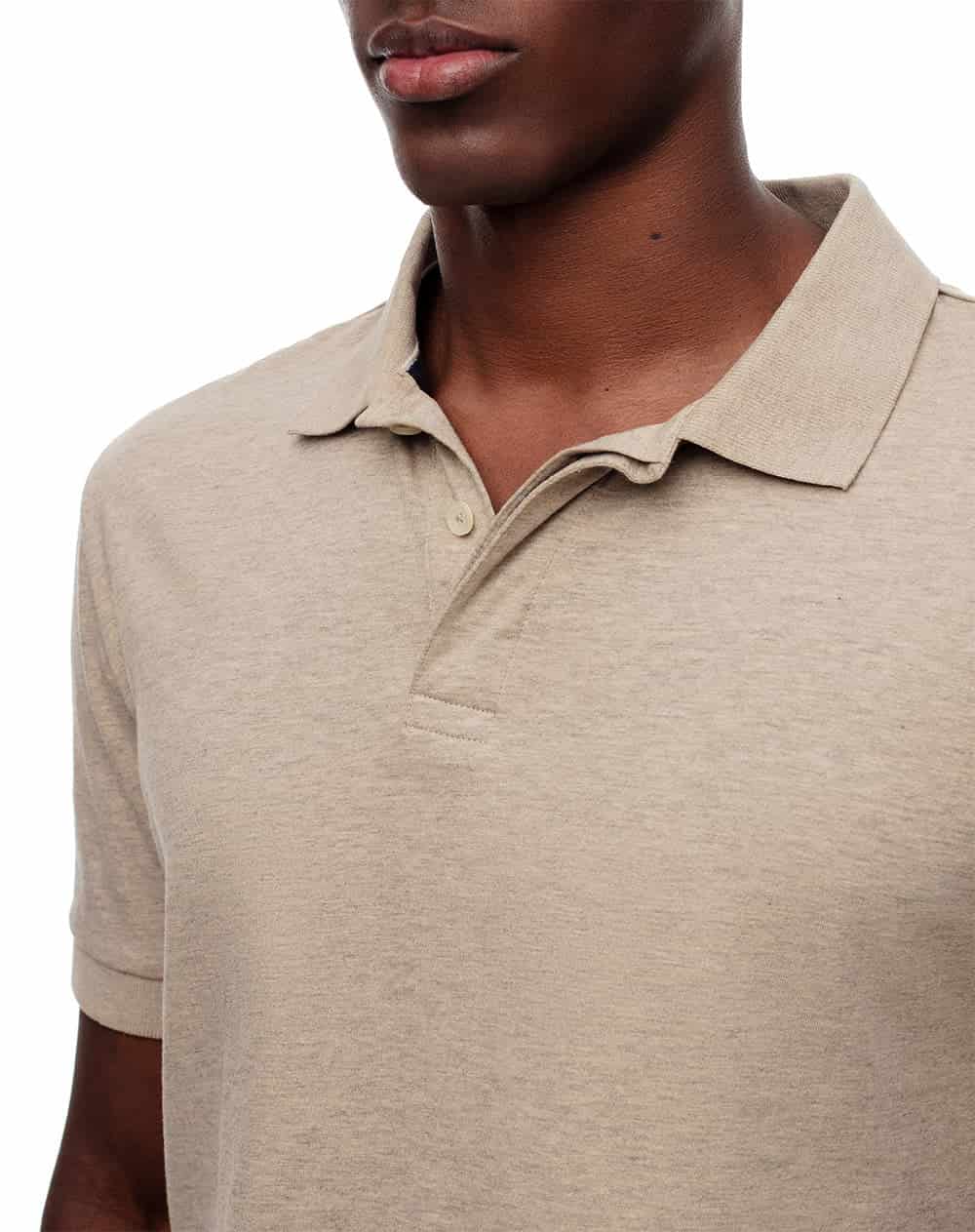 Polo slim algodón habana hombre - miniatura 5