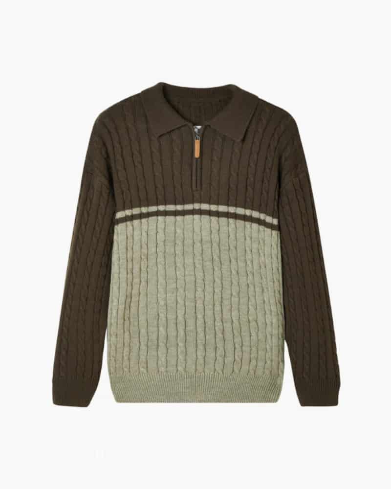 100% Premium Wool Zip Up - miniatura 1