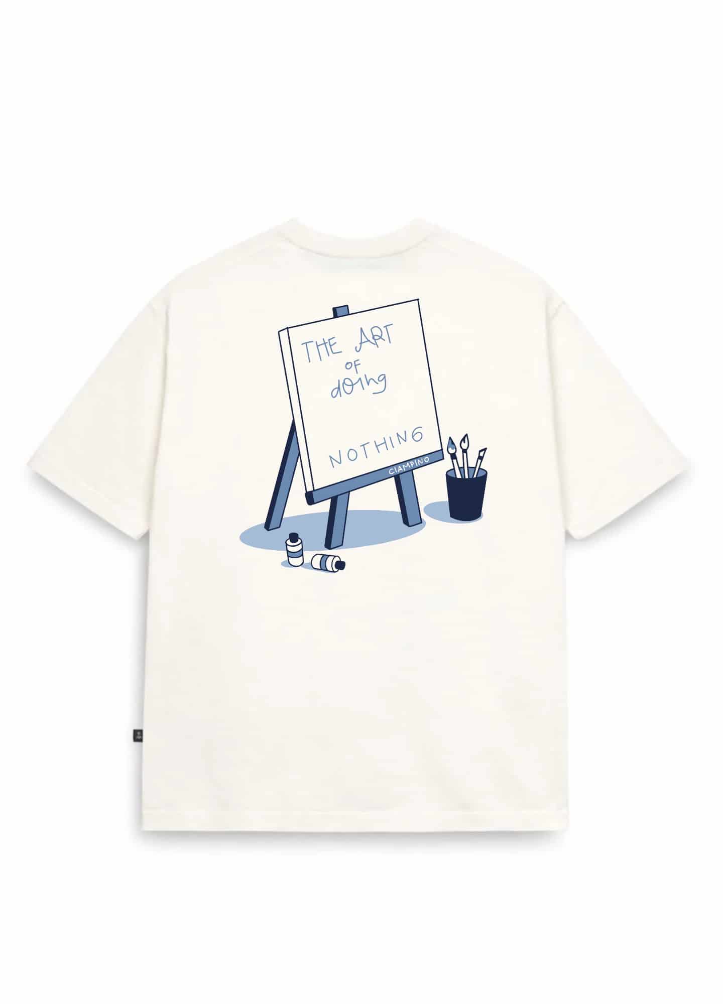 The Art Of Doing Nothing Oversized - Blanco - miniatura 1
