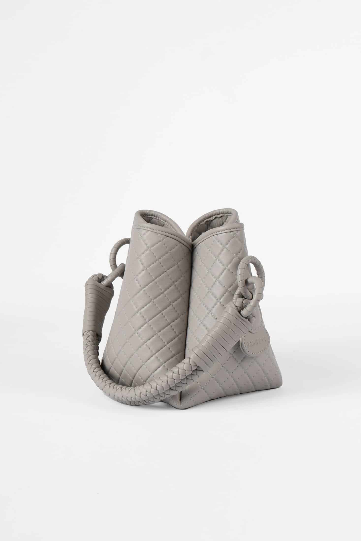 Tulip Mini Bucket Bag, Marble Gray - miniatura 3