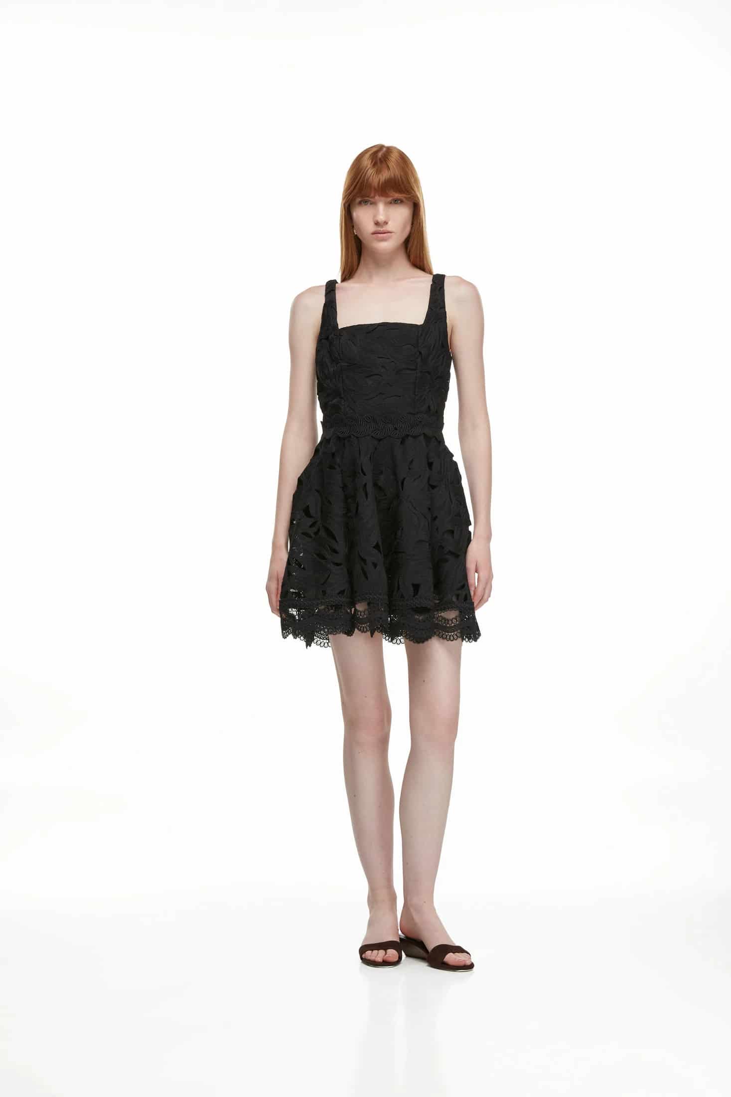 OCASO MINI DRESS BLACK - miniatura 1