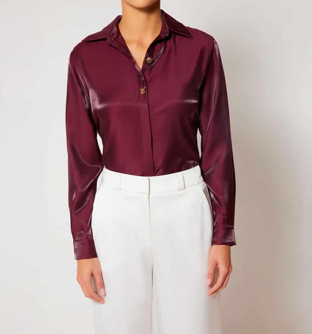 Blusa camisera manga larga - miniatura 6