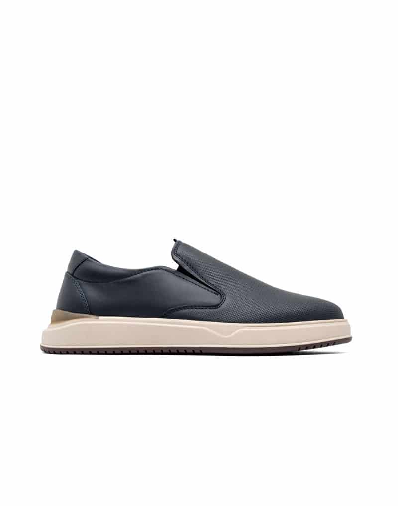 Mocasín casual de cuero 100% colombiano para hombre REF QUIM08 - miniatura 1